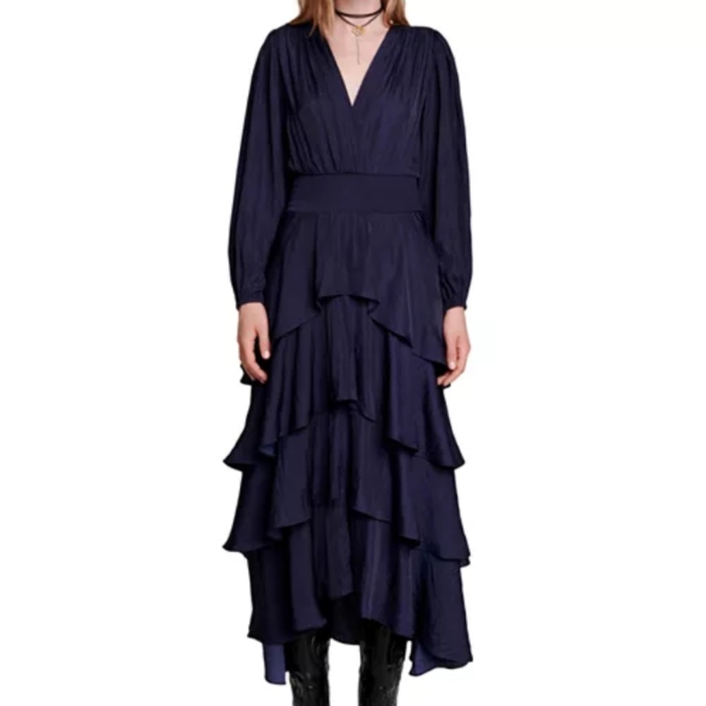 Maje Ruffinella Dress